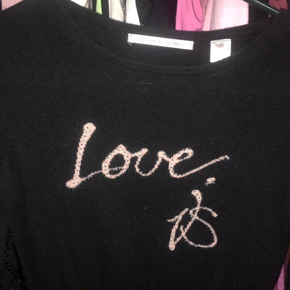 Victoria secret sweater with rhinestone - Picture 2 of 3